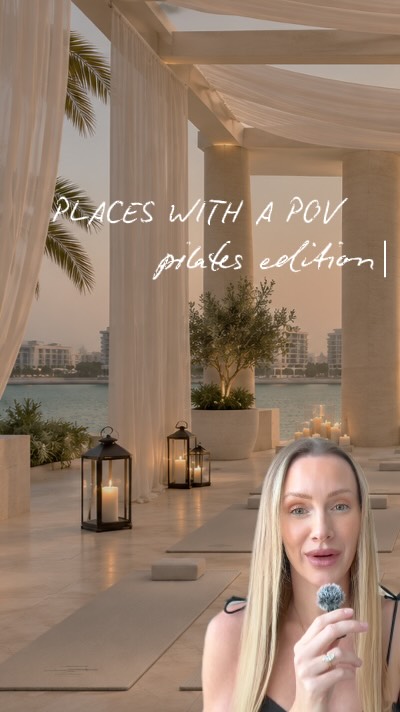 Pilates studio with a distinct point of view